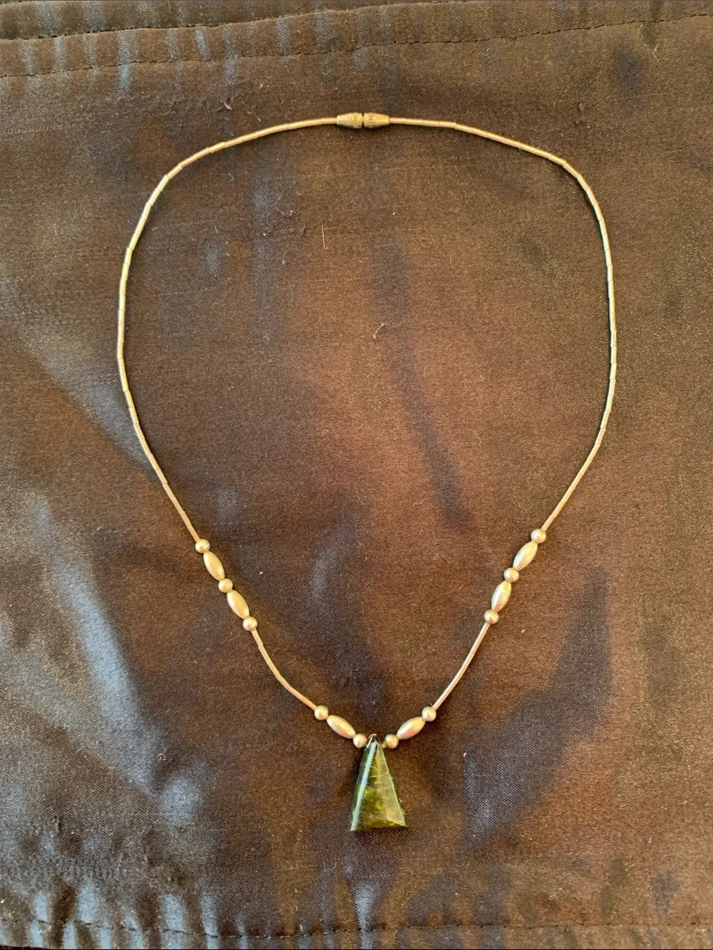 Vintage Turquoise and Silver Necklace - Picture 3 of 5